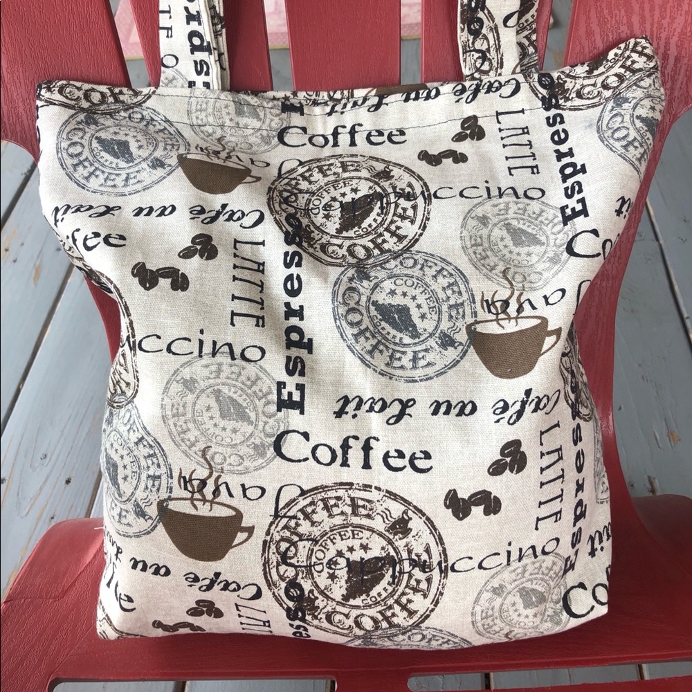 Coffee bag,totebag,reusable bag,Grocery bag,Bag